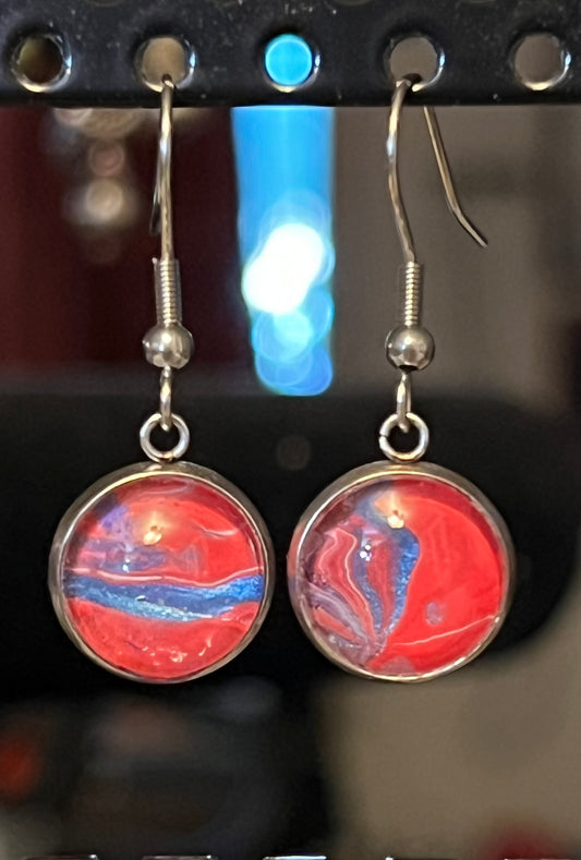Handmade dangle earrings