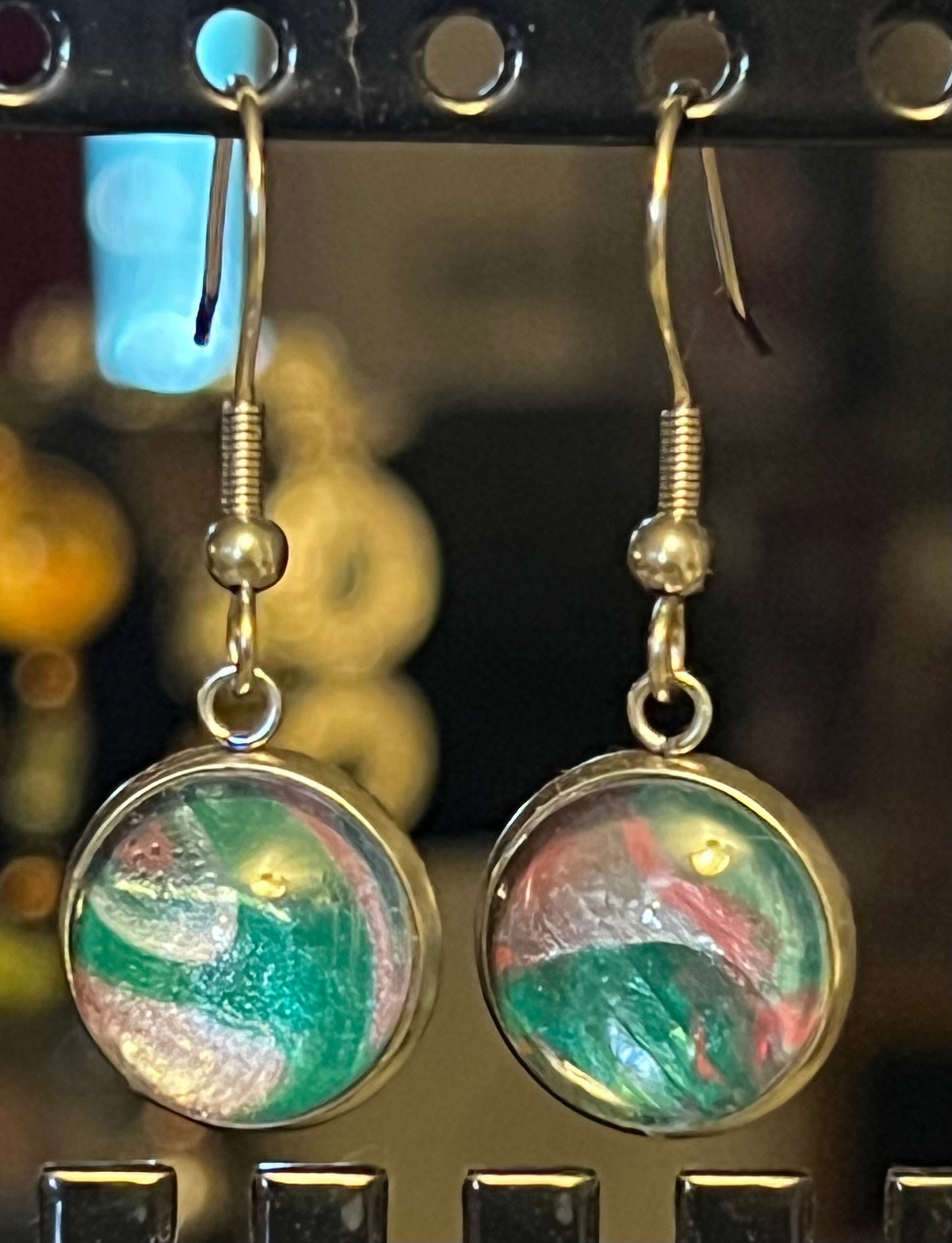 Handmade dangle earrings