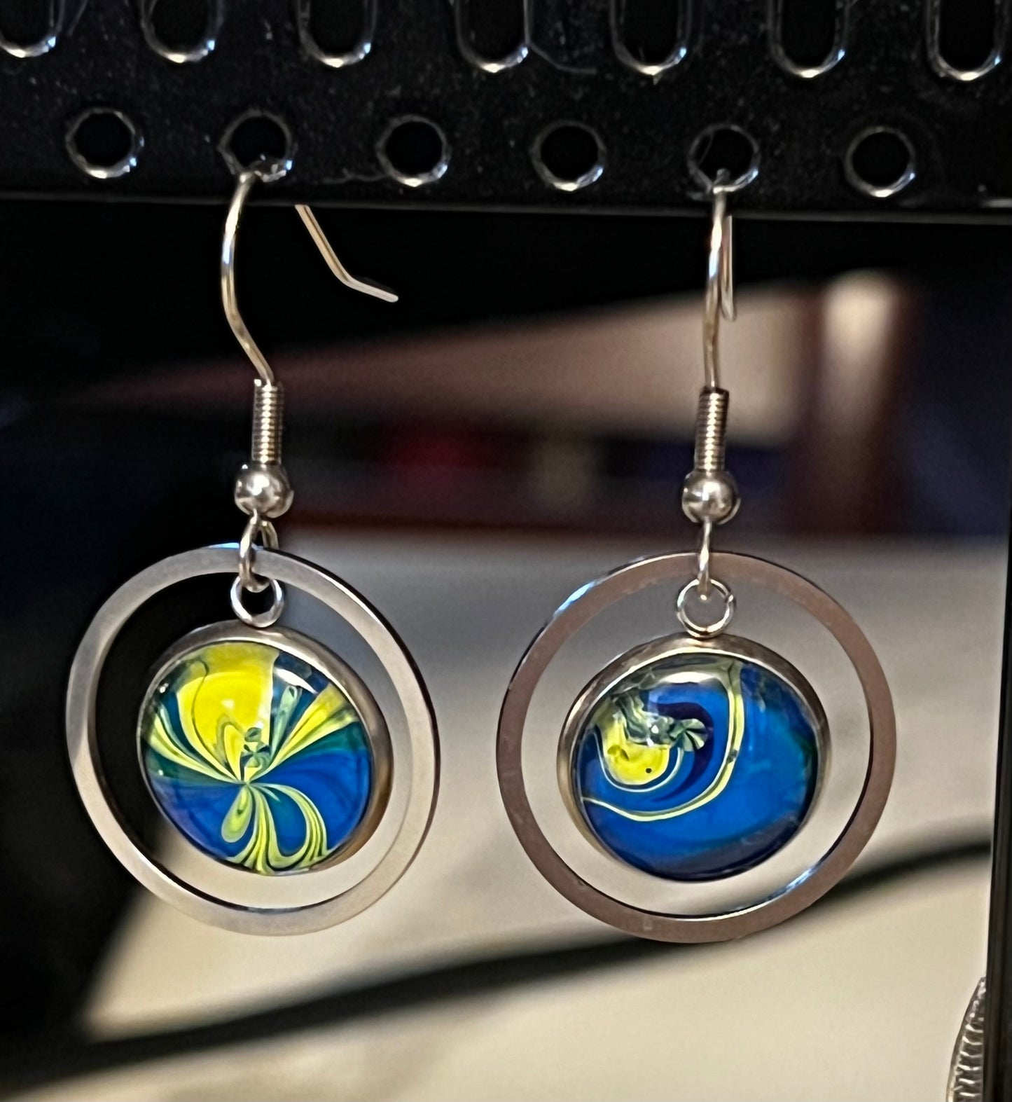 Handmade dangle earrings