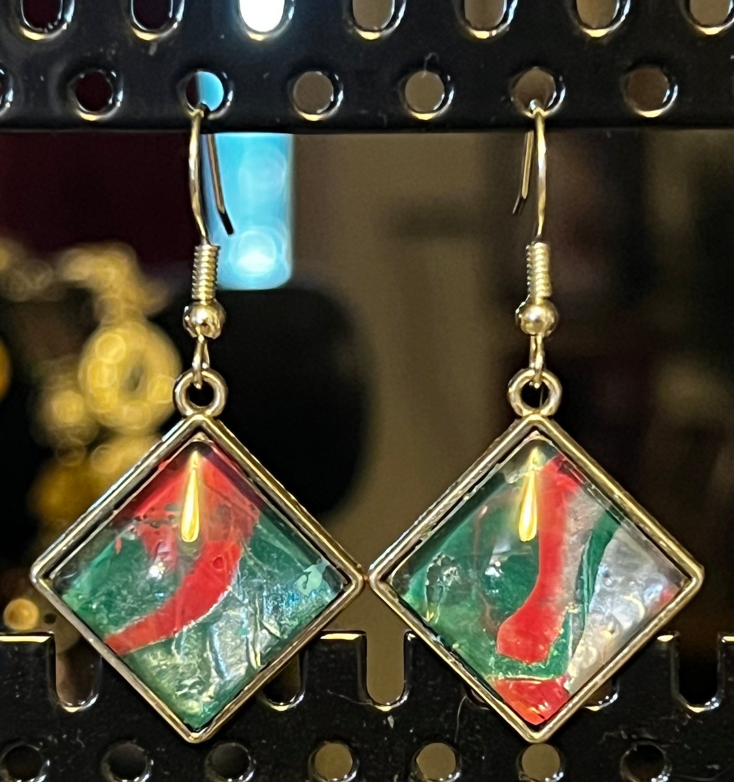 Handmade dangle earrings