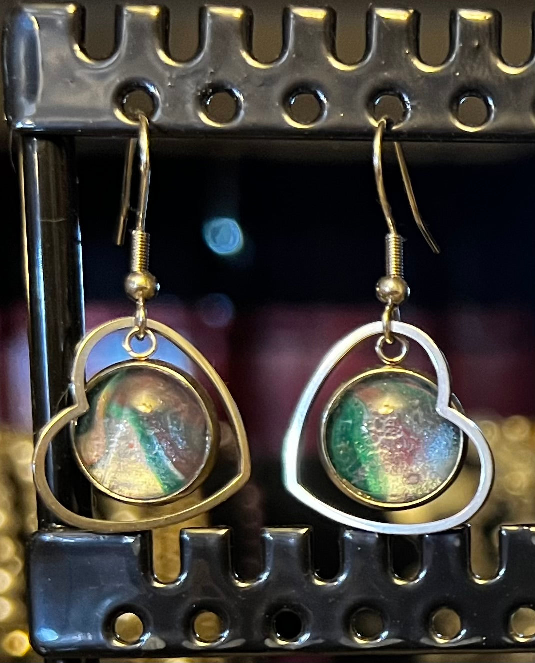 Handmade dangle earrings