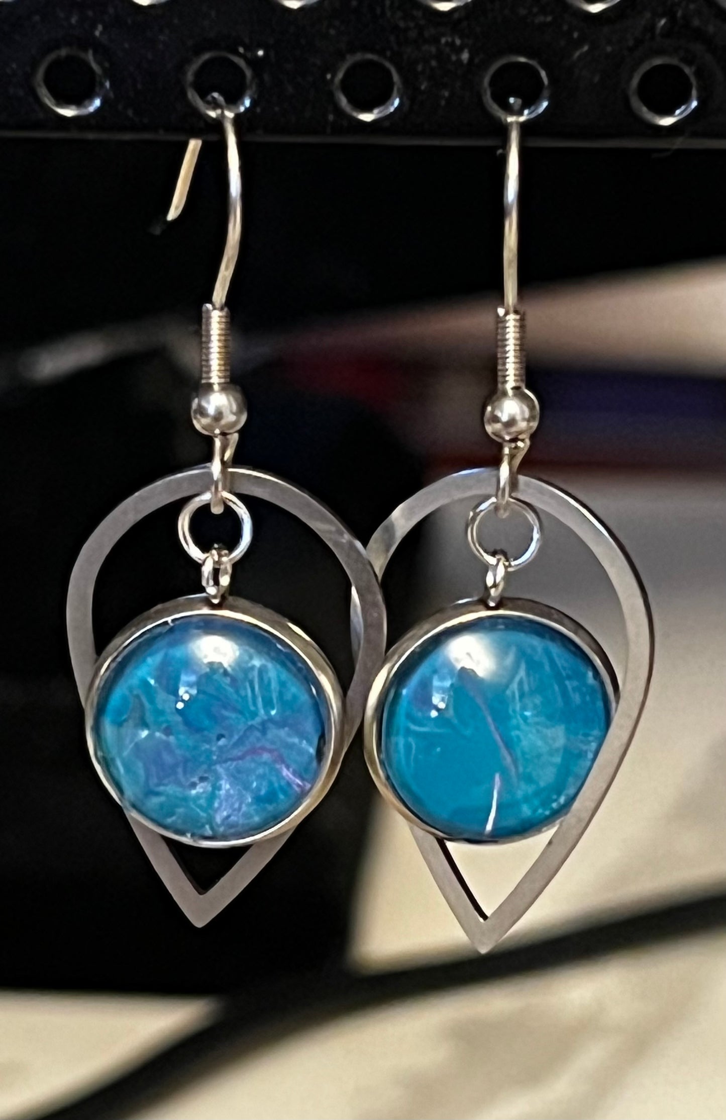Handmade dangle earrings