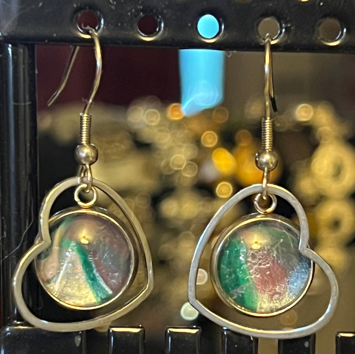 Handmade dangle earrings